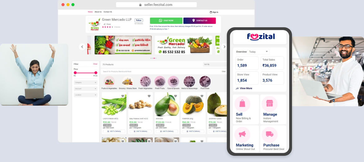 Feezital® Easy Simple Interface