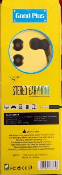 Good Plus Stereo Headphone