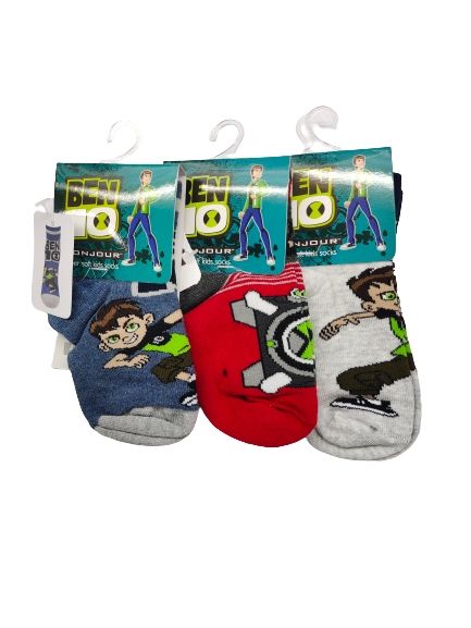 Kids Cartoon Print Socks buy two Get one Free for (2-5 Years) 