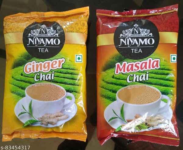 Niyamo Tea GINGER And  MASALA Flavours 500Gm 