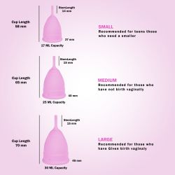 Women's Reusable Menstrual Cup - Medium