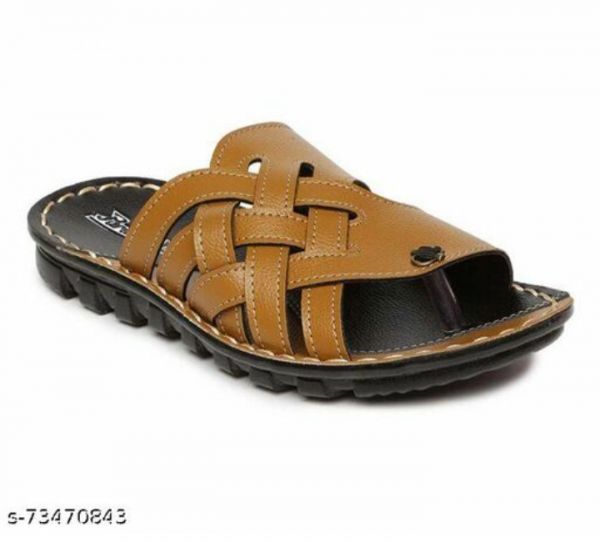 PARAGON VERTEX 6729 TAN MEN SANDEL  Name: PARAGON VERTEX 6729 TAN MEN SANDEL  Material: Synthetic Sole Material: PU Fastening & Back Detail: Slip-On Pattern: Textured Sizes:  IND-6, IND-7, IND-8 Country of Origin: India
