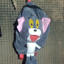 Baby fur backpack 