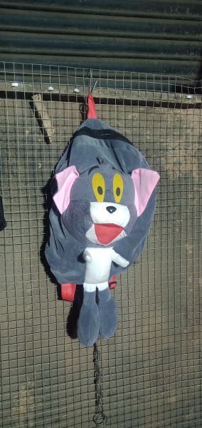 Baby fur backpack 