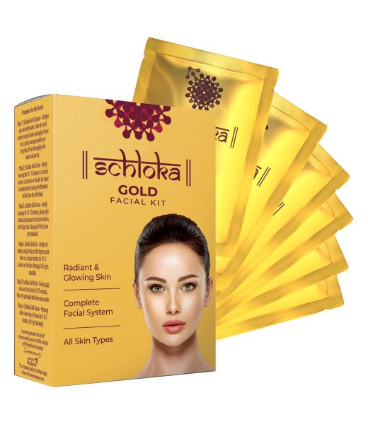 SCHLOKA GOLD FACIAL KIT