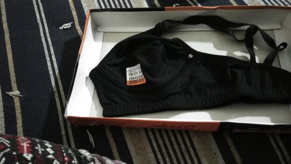 Hosiery and Cotton Bra