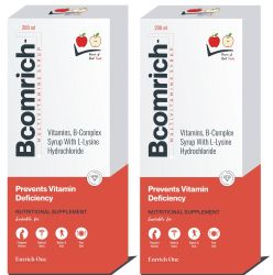 COMRICH MULTIVITAMINS SYRUP 200ml (PACK OF 2*200ML)