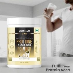 Enrrich One PROTIONE POWDER Protein Shake  (200 g, ELAICHI)