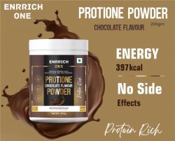 Enrrich One Protione Protein Powder With Multivitamin Multiminerals & Full Of Nutrients Protein Shake pack of 200gm