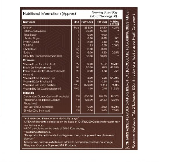 Enrrich One PROTIONE DB POWDER Protein Shake  (200 g, Chocolate)