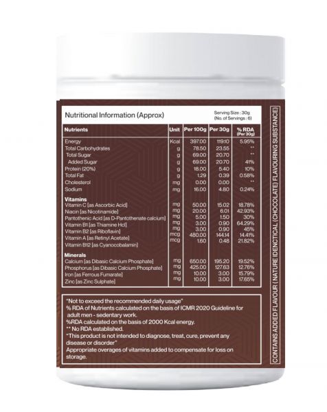 Enrrich One Protione Protein Powder With Multivitamin Multiminerals & Full Of Nutrients Protein Shake pack of 200gm