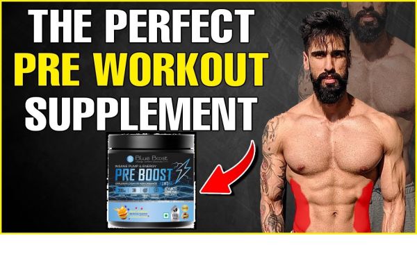 BLUE BOOST PRE BOOST POWDER INSANE PUMP & ENERGY 300mg CAFFEINE ,38 SERVINGS ADVANCED FORMULATION INGREDIENTS (PACK OF 200 GM )  