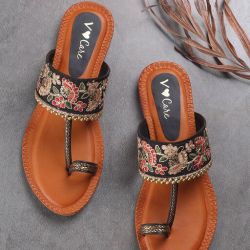 Ravishing Women Flats Synthetic