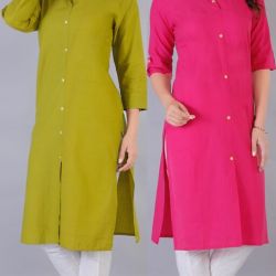 Trendy Cotton Kurtis Combo 2
