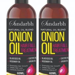 Sandarbh Onion Oil for Hair Regrowth & Hair Fall Control Hair Oil (Multipack : 2)