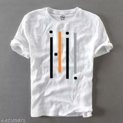 Urban Cotton T Shirt For Man White