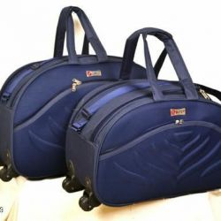 Gorgeous Alluring Travel Duffle Bags Combo (BLUE)