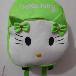 Latest Kids Bags & Backpacks (White & Green)