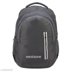 Fancy Men Backpacks Gray