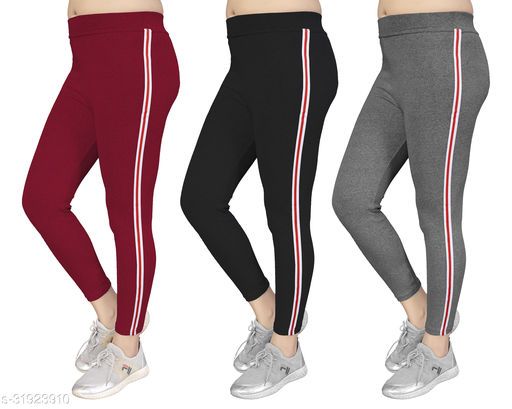 Women's Slim Fit Jeggings Pack Of 3(Size:-26 to 36) Color 5