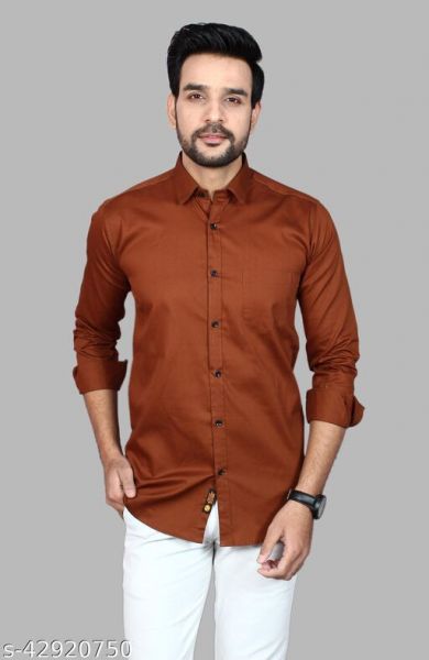 Men's Premium Cotton Casual Full Sleeve Shirt Color 2