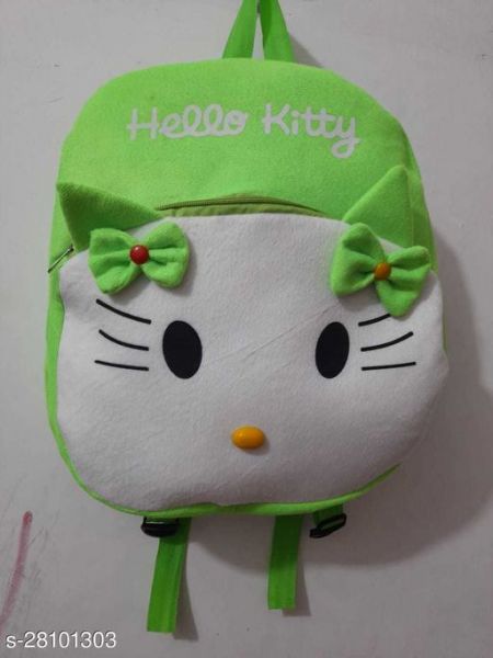 Latest Kids Bags & Backpacks (White & Green)
