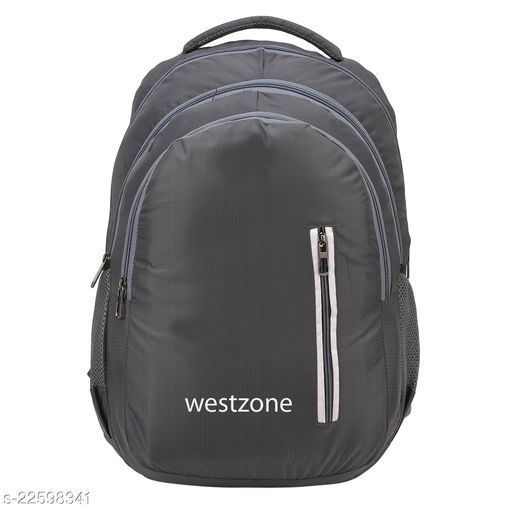Fancy Men Backpacks Gray