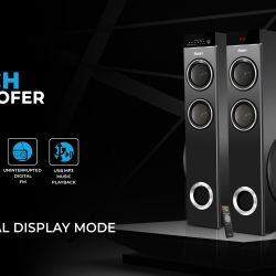 Foxin Double Tower Speaker 