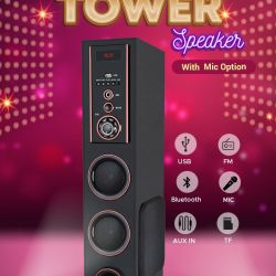 PLATINUM TOWER BLUETOOTH SPEAKER