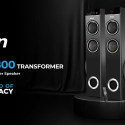 Foxin Double Tower Speaker 