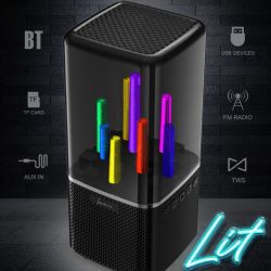 BLUETOOTH SPEAKER WITH DJ LIGHTS