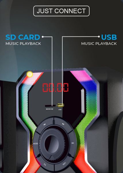 Foxin 4.1 Home Theater music system 