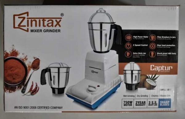 ZINITAX MIXER GRINDER ( 3 JAR )