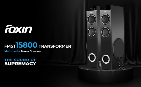 Foxin Double Tower Speaker 