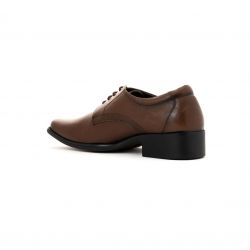 British Walkers Brown Leather Derby Formal Shoe for Men