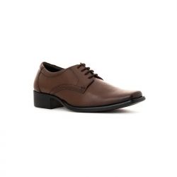 British Walkers Brown Leather Derby Formal Shoe for Men