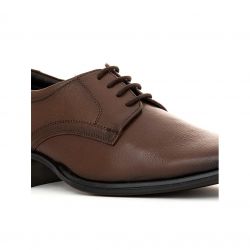 British Walkers Brown Leather Derby Formal Shoe for Men