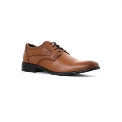 British Walkers Light Brown Leather Derby Formal Shoe for Men
