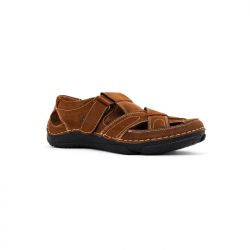 British Walkers Brown Leather Peshawari Sandal for Men