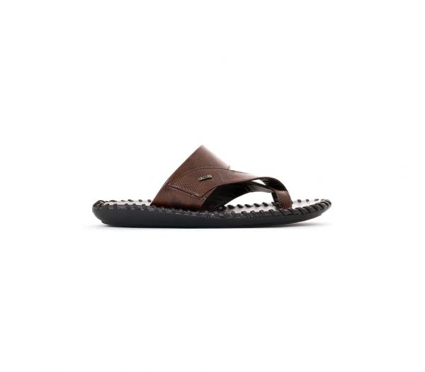 Lazard Brown Slip On Sandal for Men