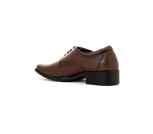 British Walkers Brown Leather Derby Formal Shoe for Men