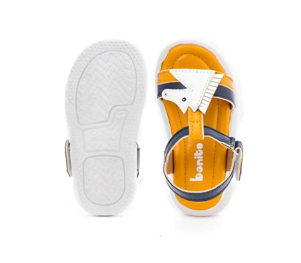 Bonito Gold Casual Sandal for Kids (2-4.5 yrs)