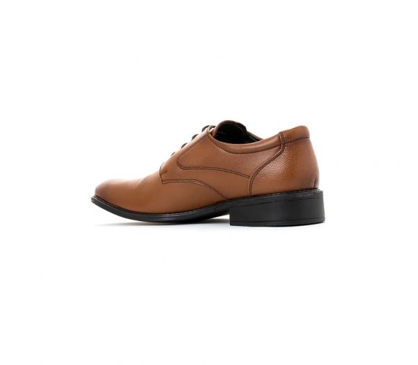 British Walkers Light Brown Leather Derby Formal Shoe for Men
