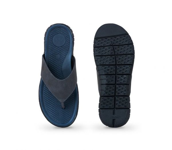 Softouch Grey Flip Flops for Men