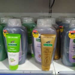 Pure Roots Shampoo + Face Wash 
