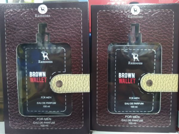 Brown Wallet Perfume 