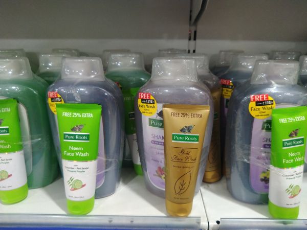 Pure Roots Shampoo + Face Wash 
