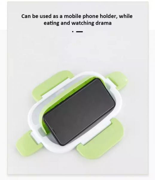 Easy Carrying Electric Lunch Box Portable Square Bento Box Heater Portable Student Lunch Box