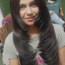 Female Haircut 99 -rs  only ??insta I'd:- vasimrazakhan786