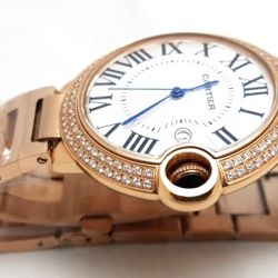 Cartier Ballon Bleu De Diamond Mens Watch (1)